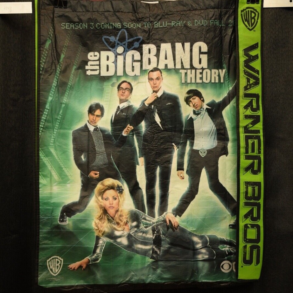 2010 San Diego Comic Con Exclusive Big Bang Theory Giant Swag Bag